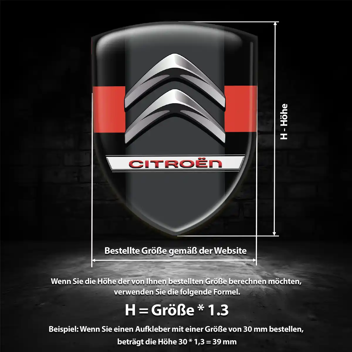 Citroen Emblem Modernes Design