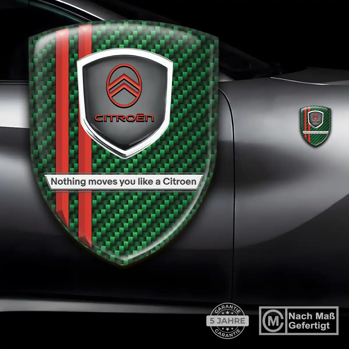 Citroen Emblem Wappen Aufkleber Ausdrucksstarkes Design