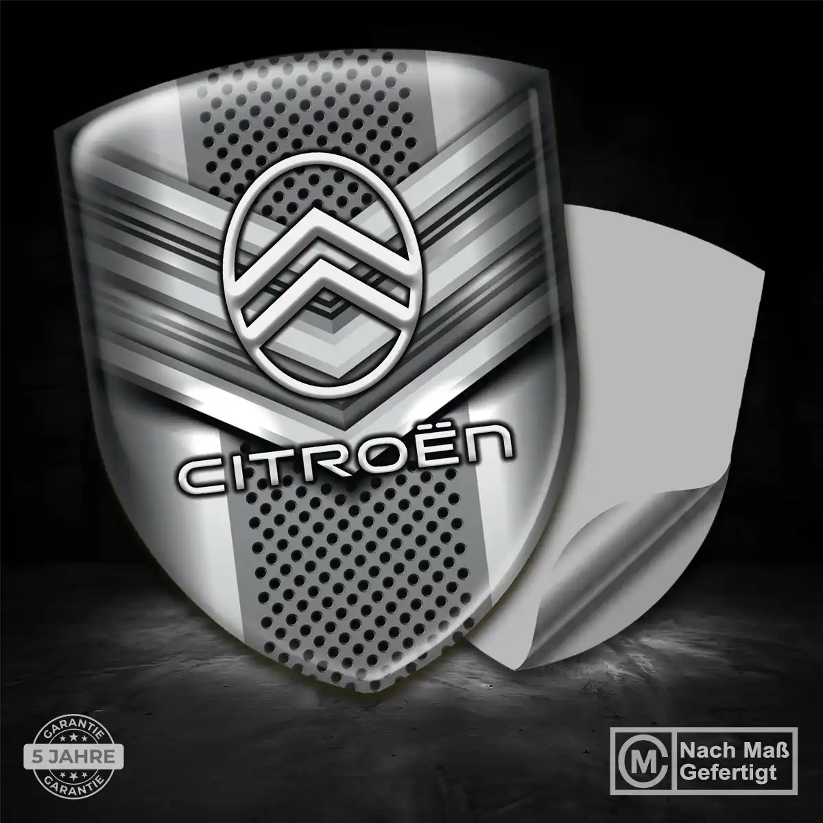 Citroen Emblem Wappen Aufkleber Auto Elegantes Design