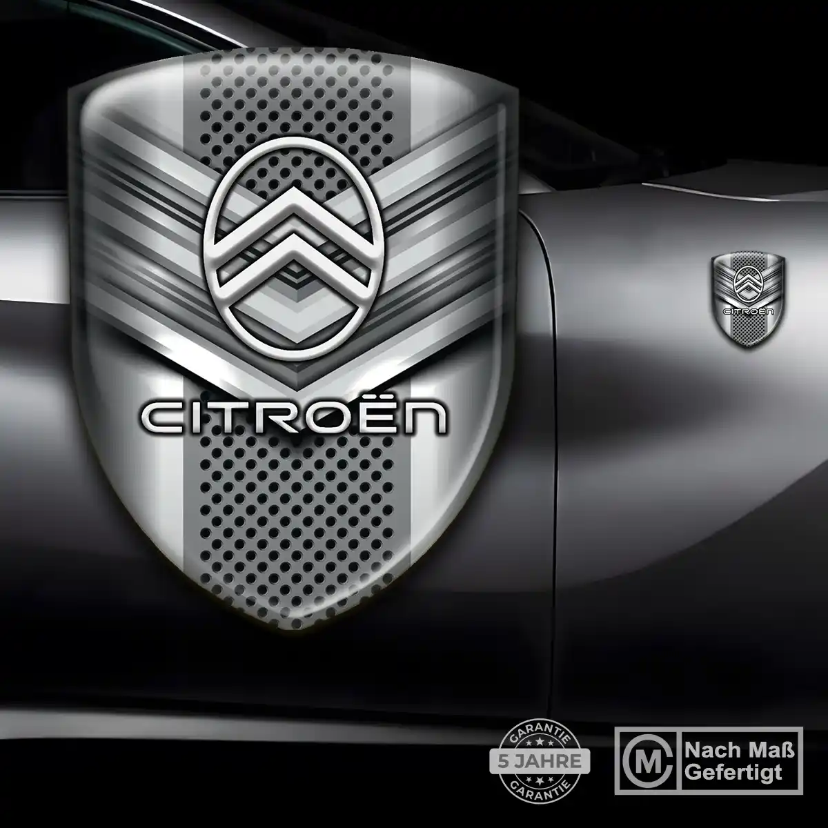 Citroen Emblem Wappen Aufkleber Auto Elegantes Design