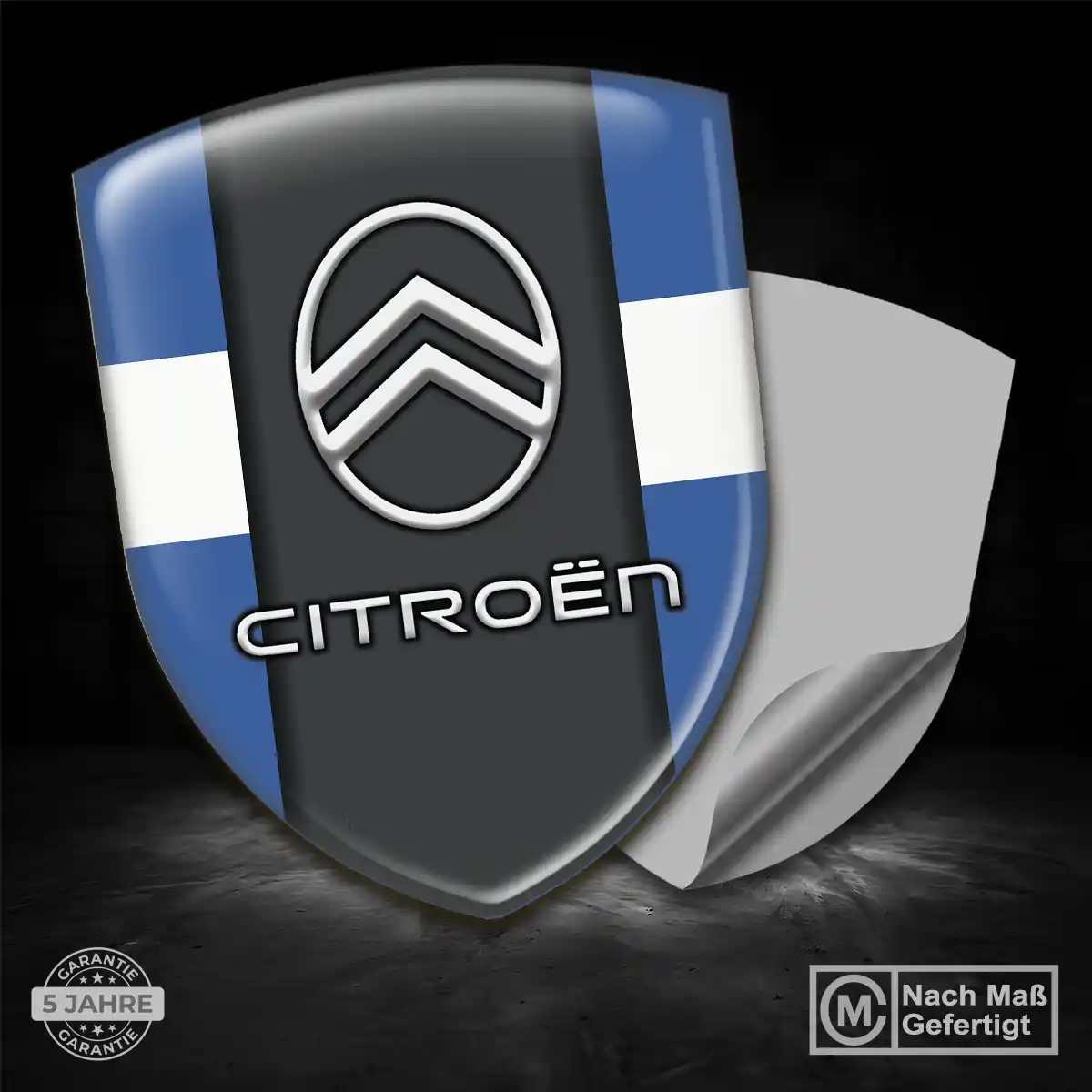 Citroen Emblem Wappen Aufkleber Auto Interieurdesign