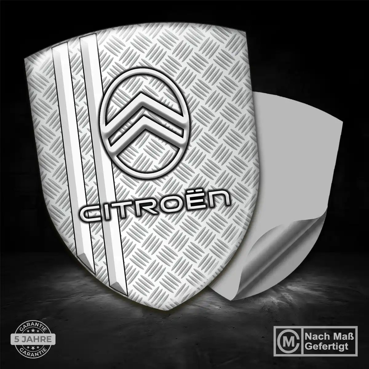 Citroen Emblem Wappen Aufkleber Auto Premium-Edition