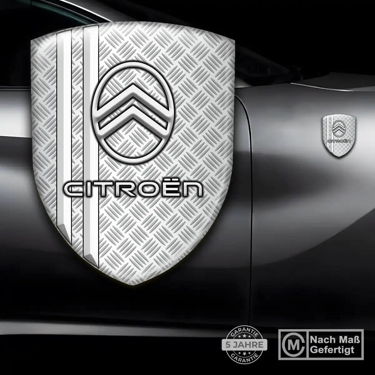 Citroen Emblem Wappen Aufkleber Auto Premium-Edition