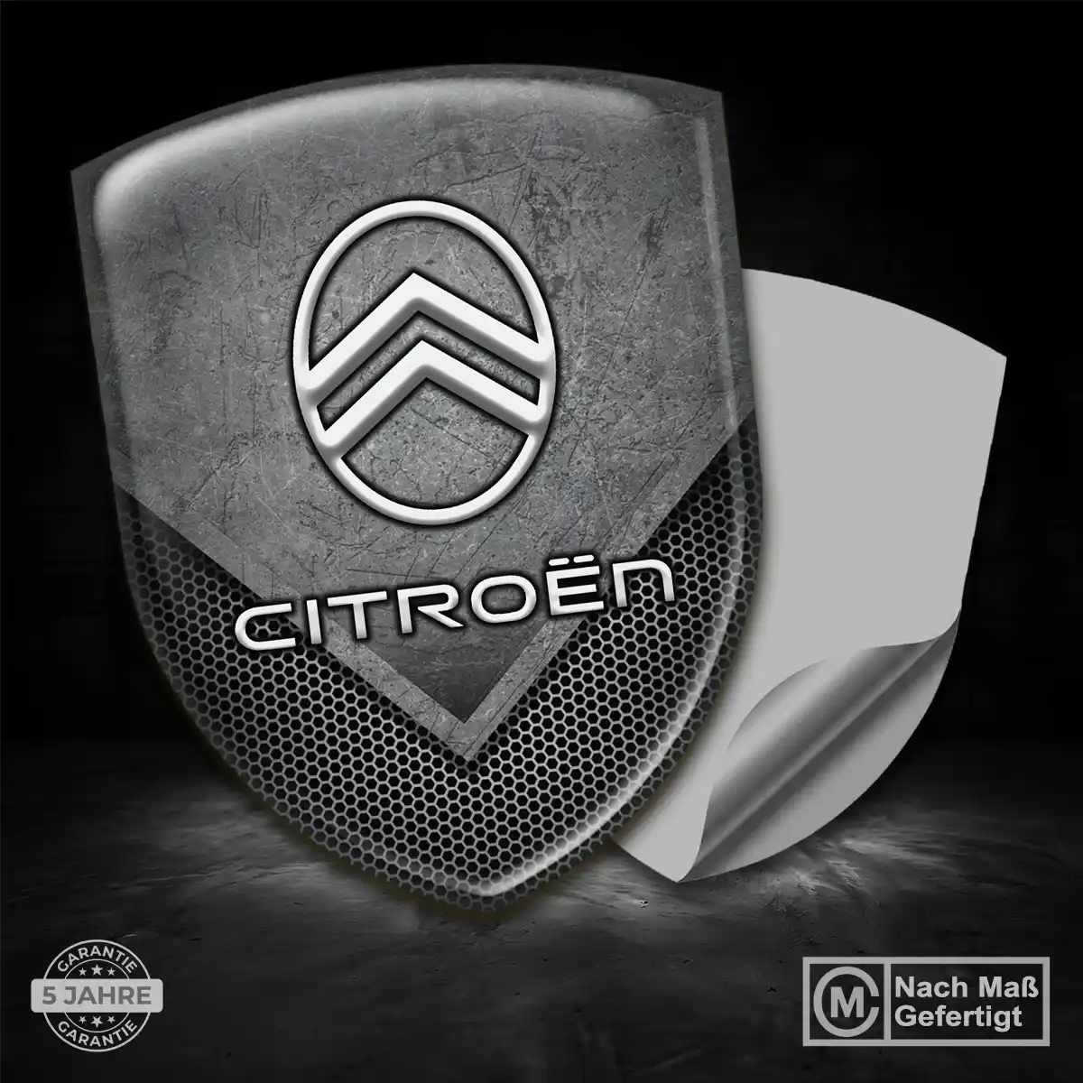 Citroen Emblem Wappen Aufkleber Elegantes Design
