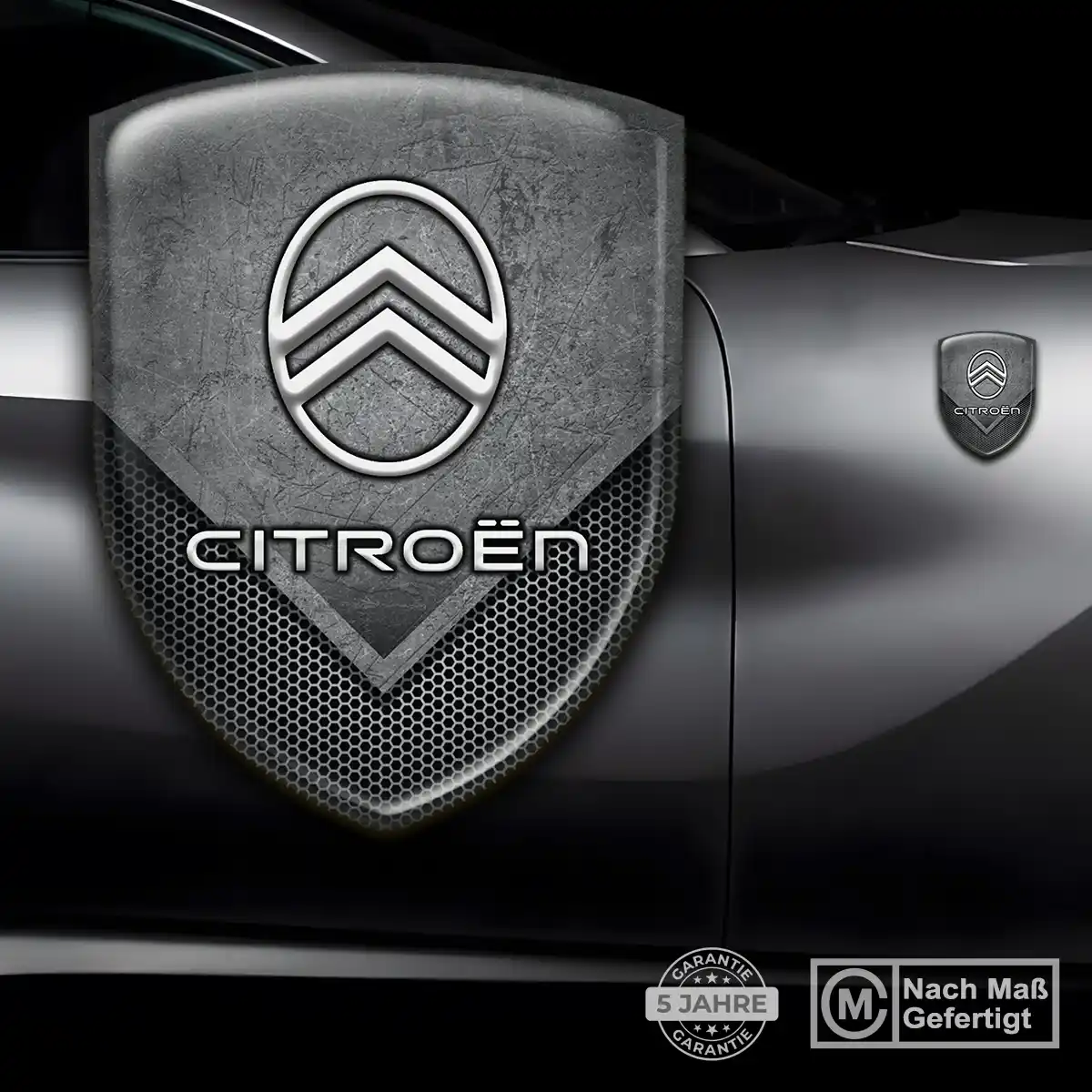 Citroen Emblem Wappen Aufkleber Elegantes Design