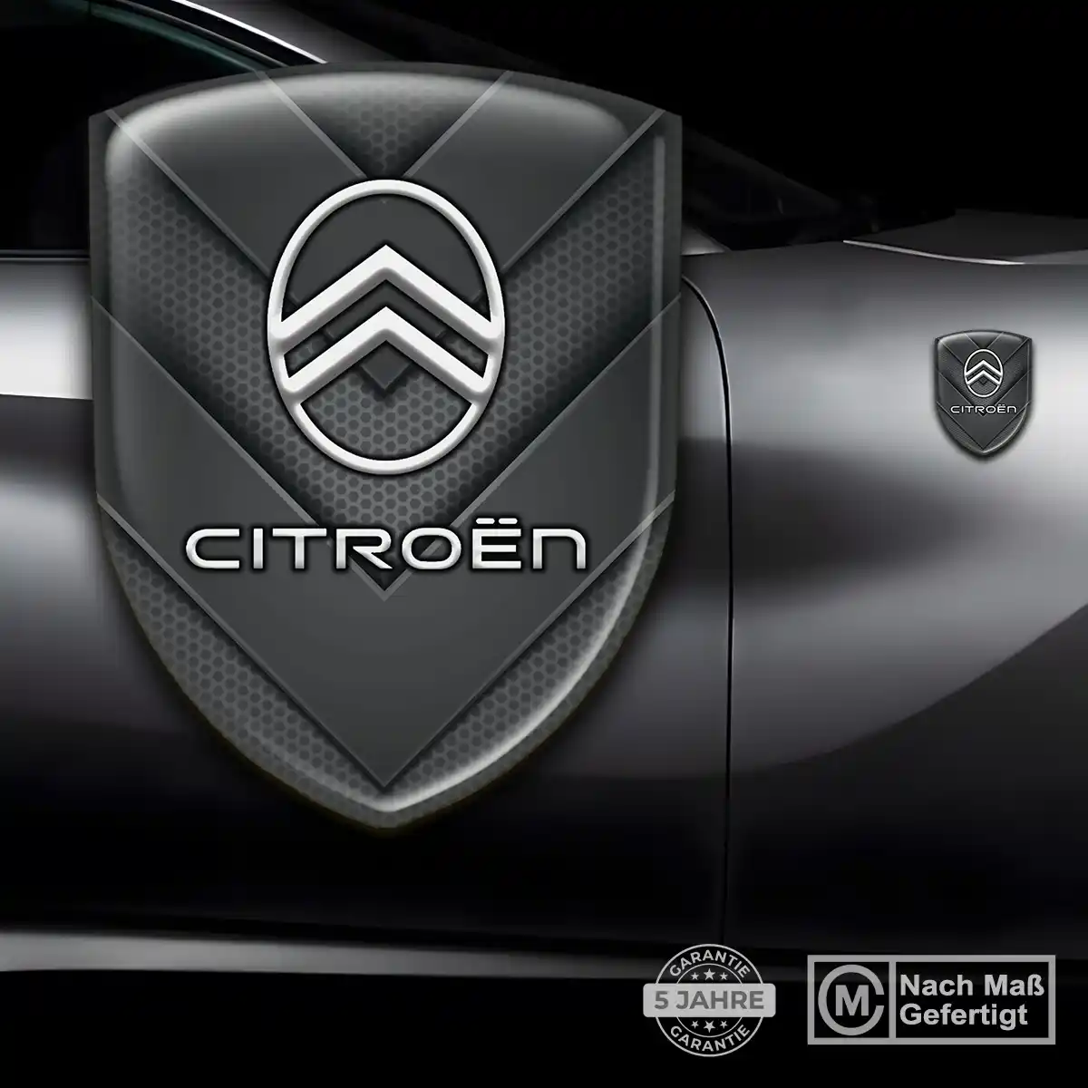 Citroen Emblem Wappen Aufkleber Erstklassige Qualität