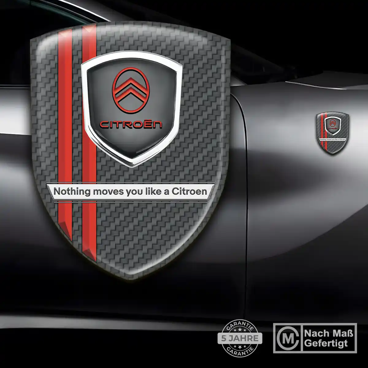 Citroen Emblem Wappen Aufkleber Modernes Design