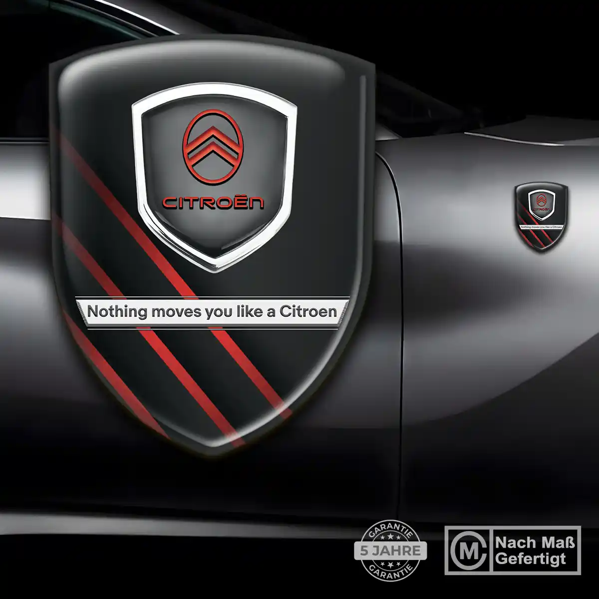 Citroen Emblem Wappen Aufkleber Premiumqualität