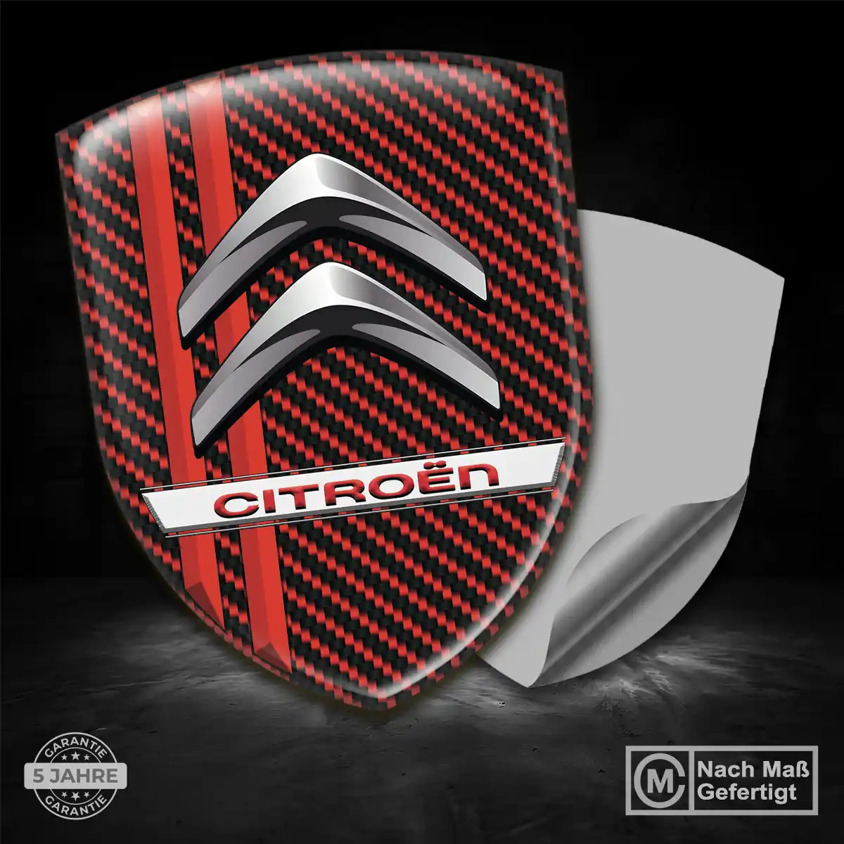 Citroen Emblem Wappen Aufkleber Stilvolles Design
