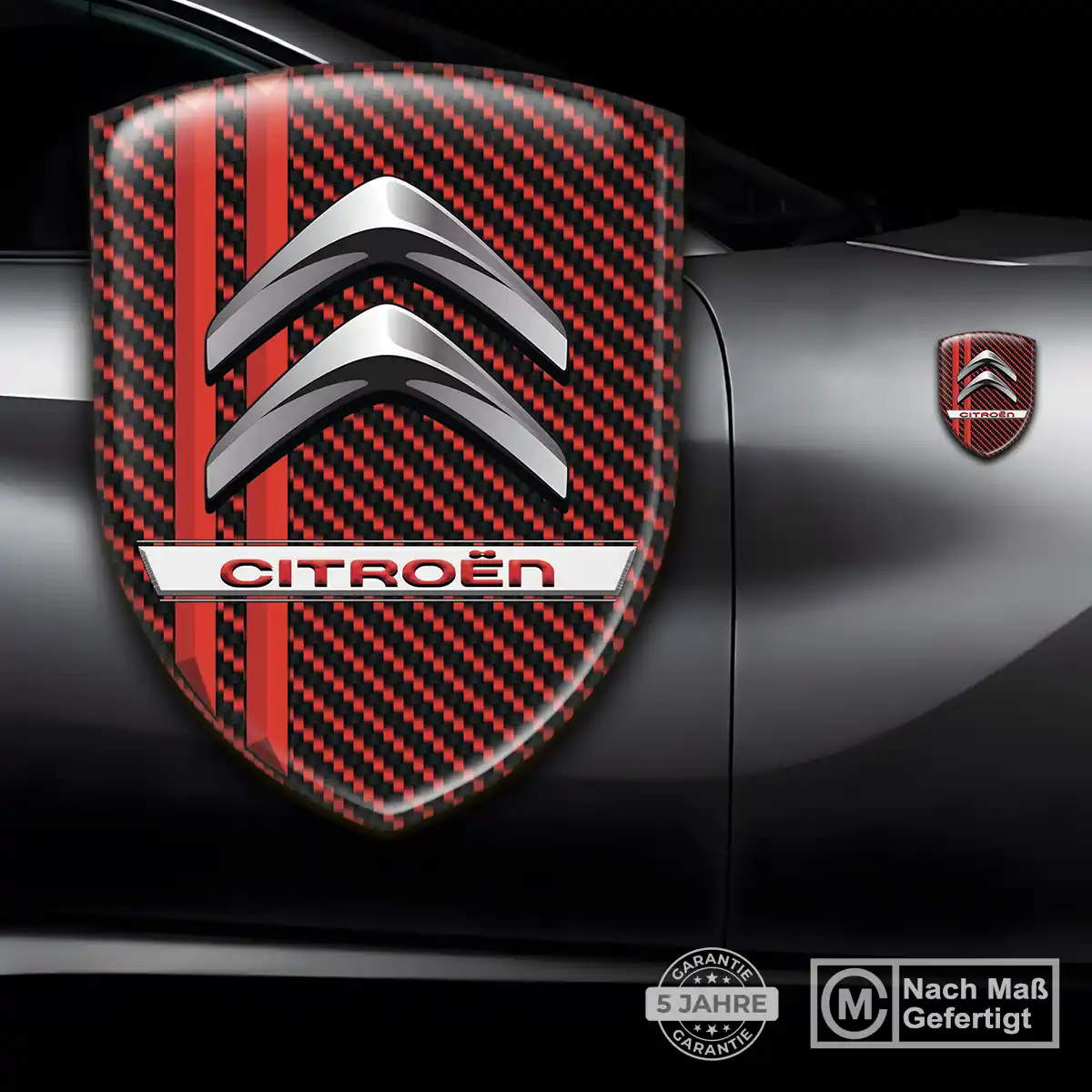 Citroen Emblem Wappen Aufkleber Stilvolles Design