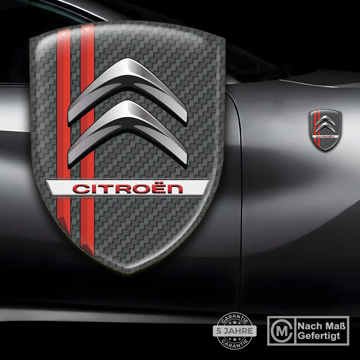 Citroen Emblem Wappen Aufkleber Tuningfahrzeug
