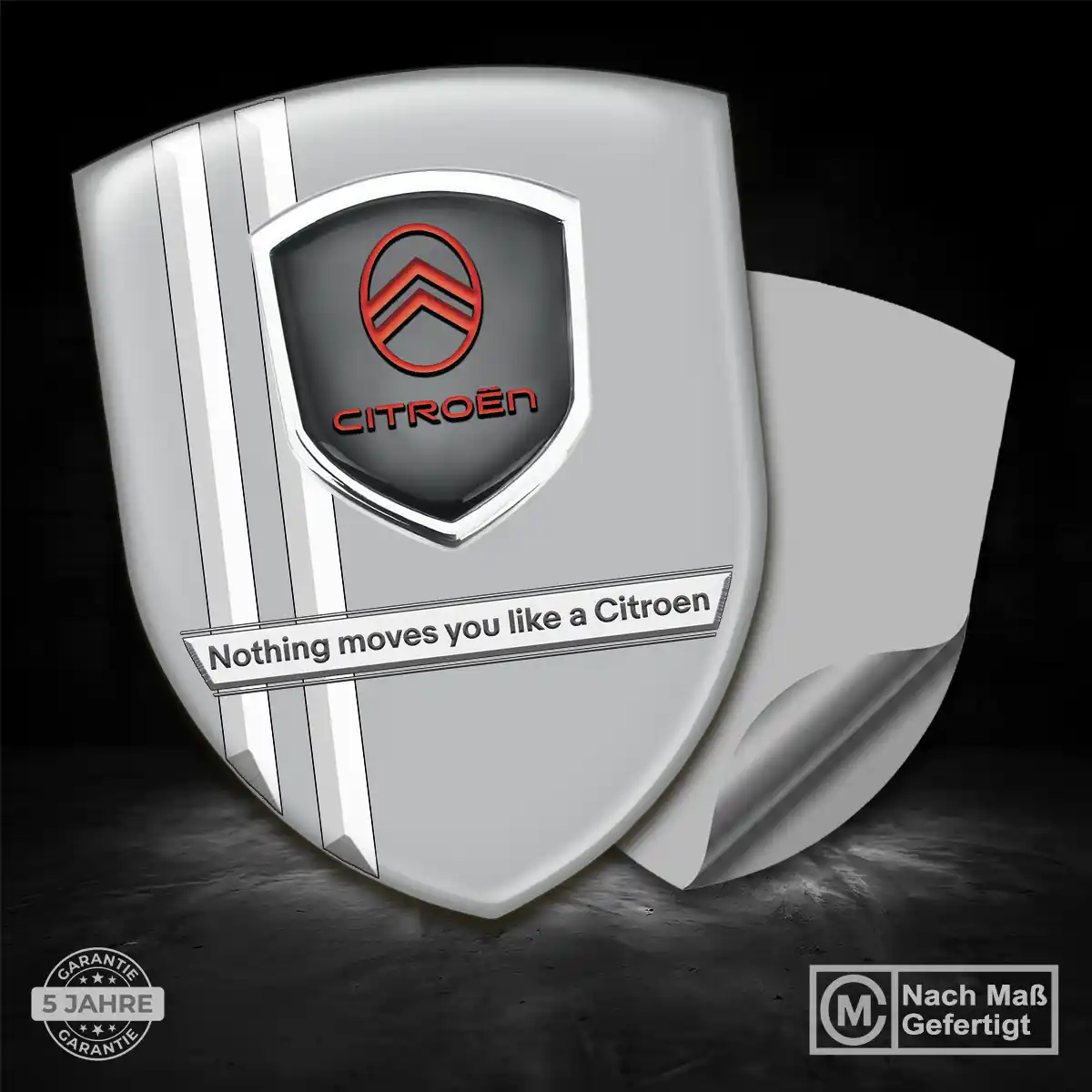 Citroen Emblem Wappen Ausdrucksstarkes Design