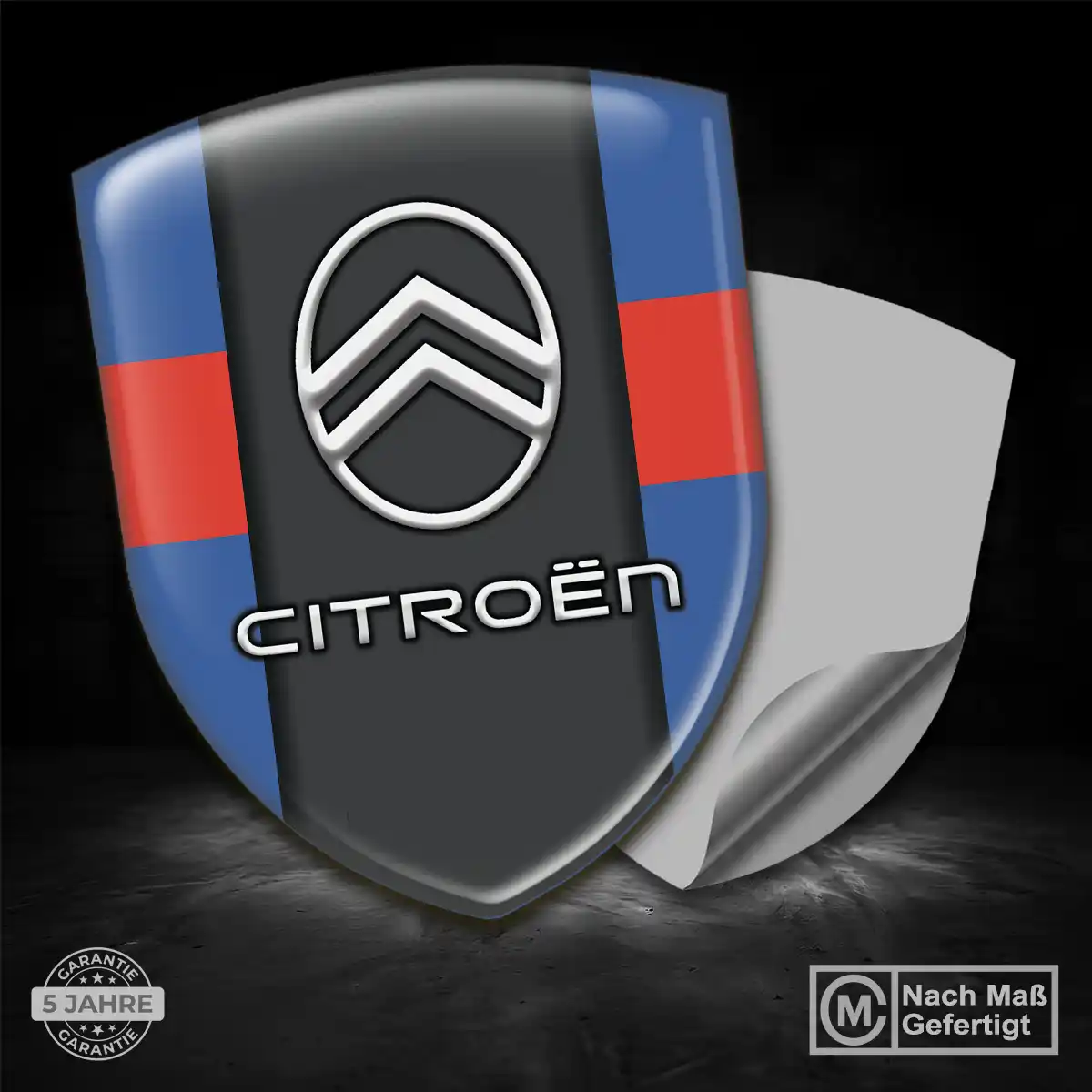 Citroen Emblem Wappen Auto Exterieurdesign