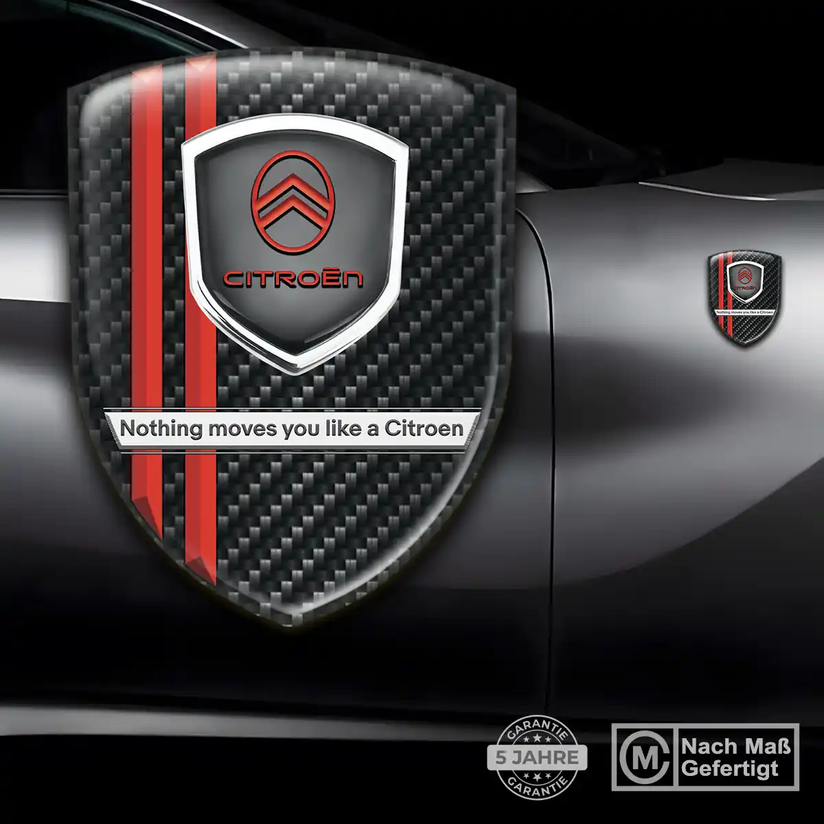 Citroen Emblem Wappen Auto Premium-Edition
