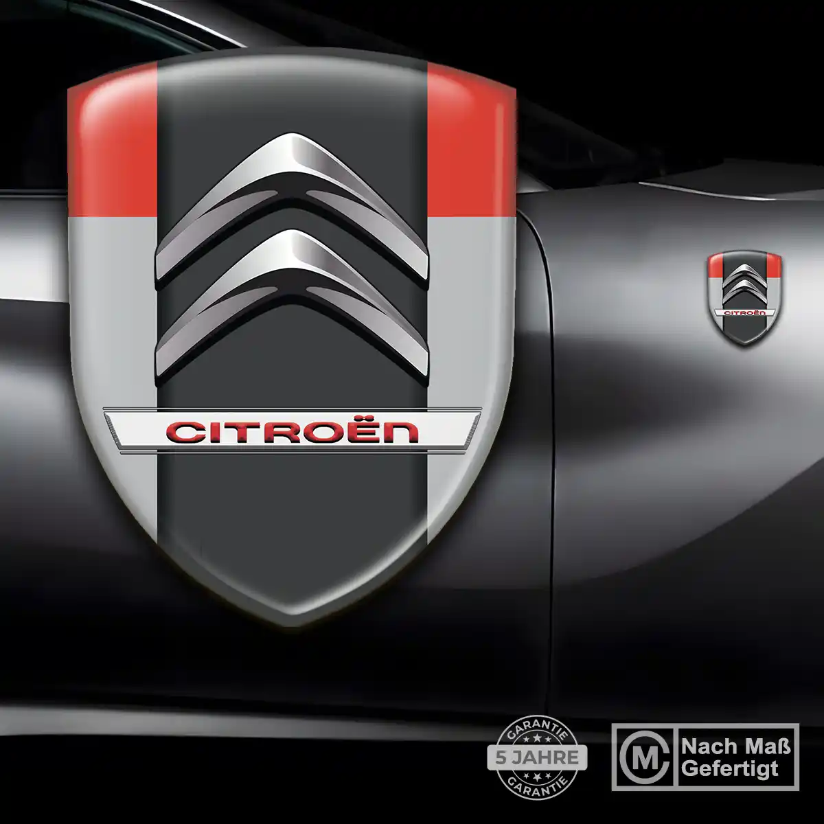 Citroen Emblem Wappen Auto Tuningfahrzeug