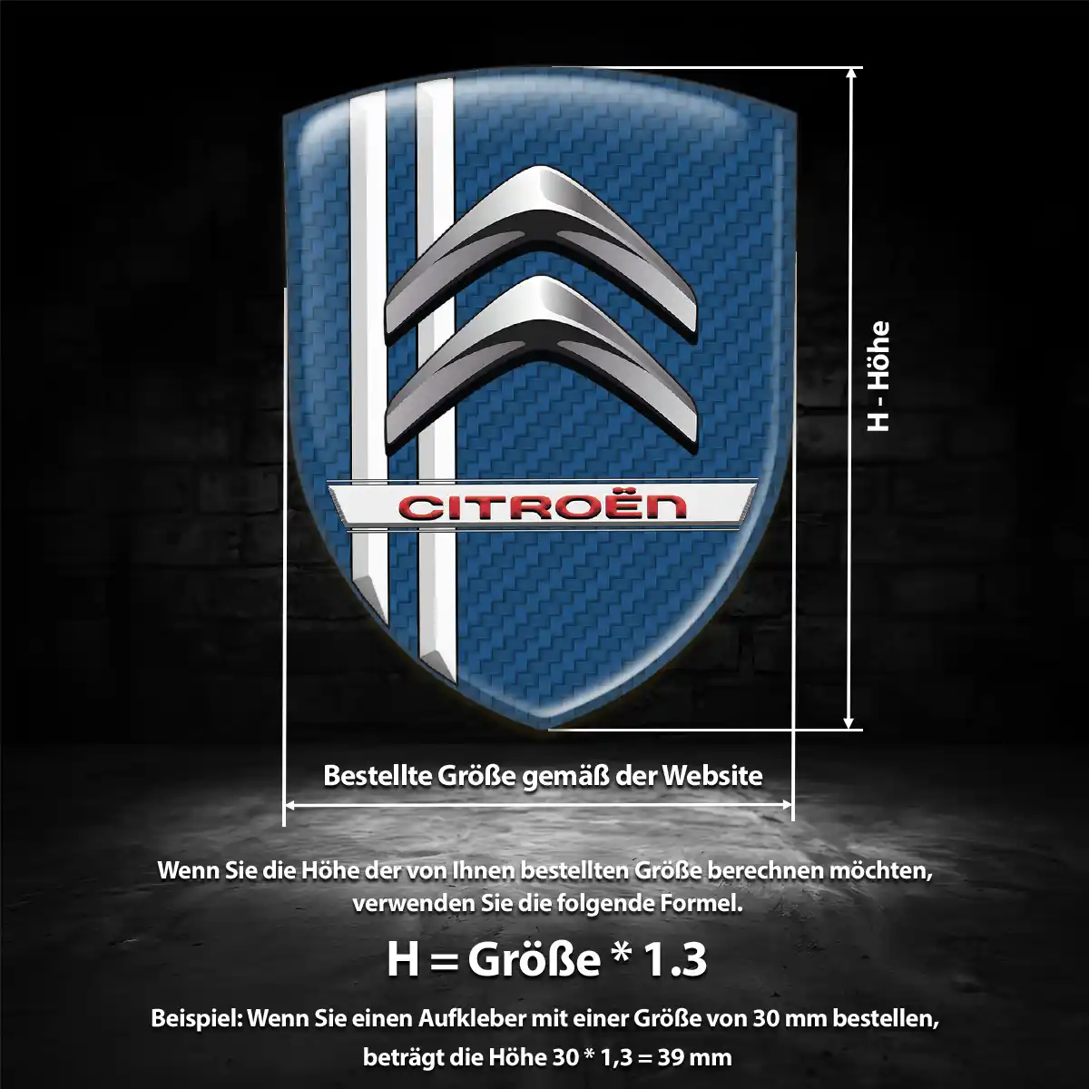 Citroen Emblem Wappen Exterieurdesign