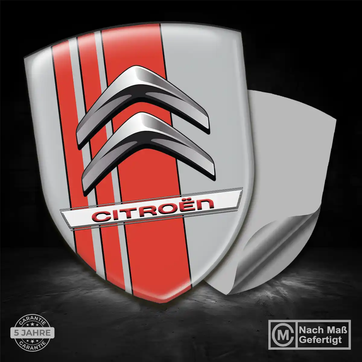Citroen Emblem Wappen Interieurdesign