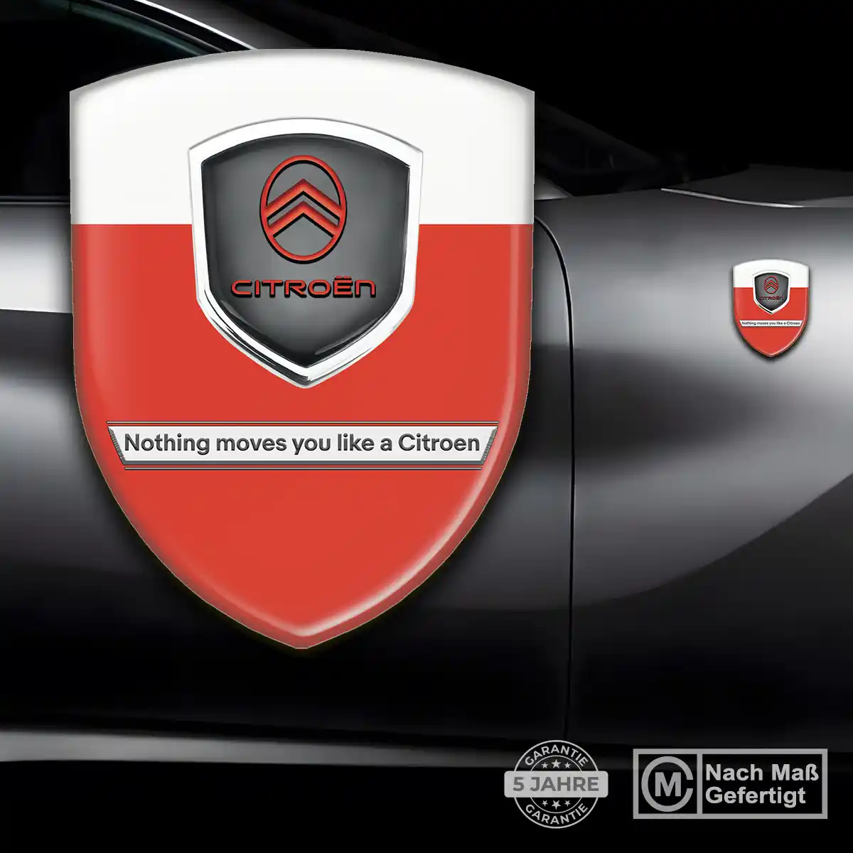 Citroen Emblem Wappen Premium-Edition