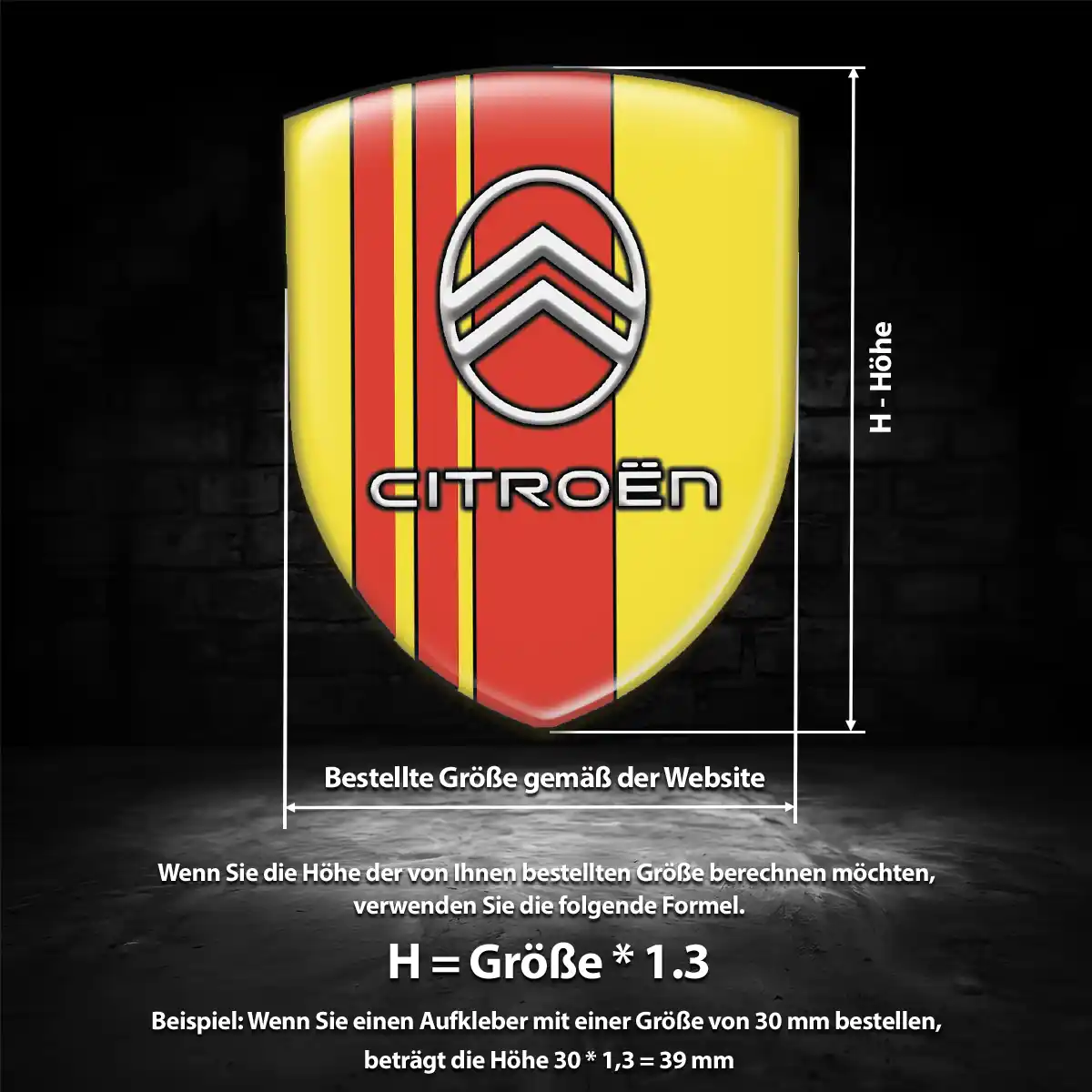 Citroen Emblem Wappen Stilvolles Design