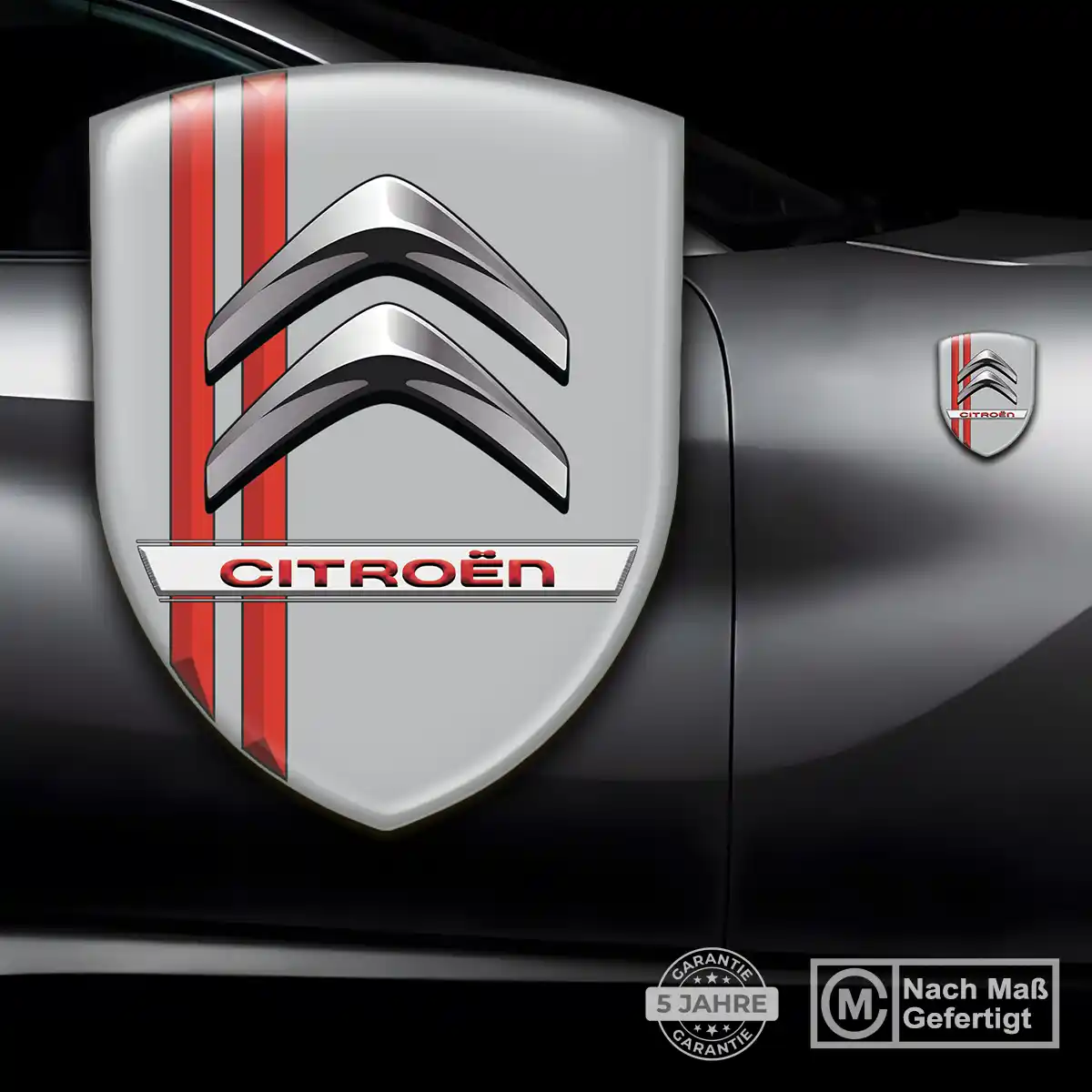 Citroen Embleme Auto Tuningfahrzeug