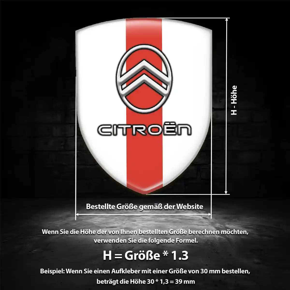 Citroen Embleme Limitierte Auflage