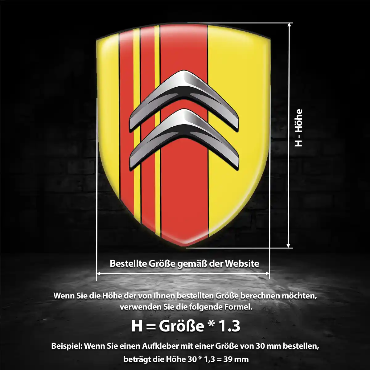 Citroen Embleme Markenedition