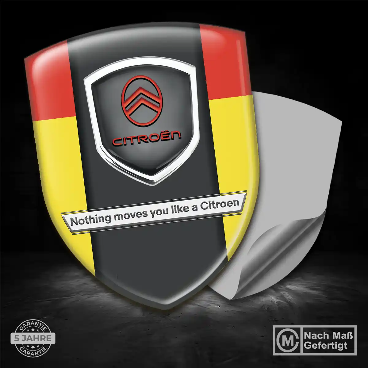 Citroen Embleme Silikon Aufkleber Anspruchsvolles Design