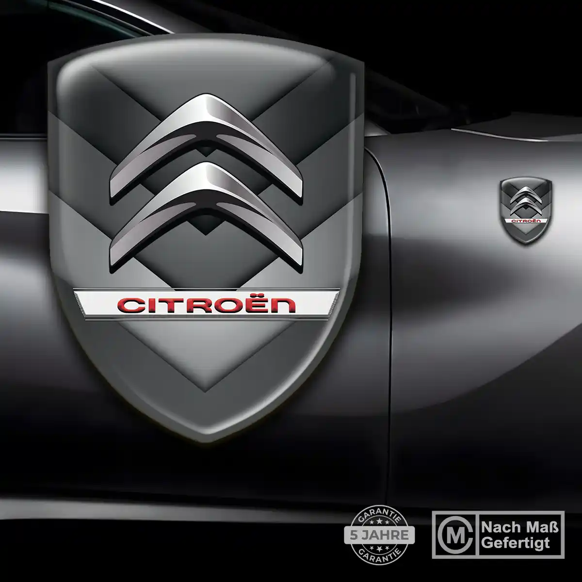 Citroen Embleme Silikon Aufkleber Auto Exterieurdesign