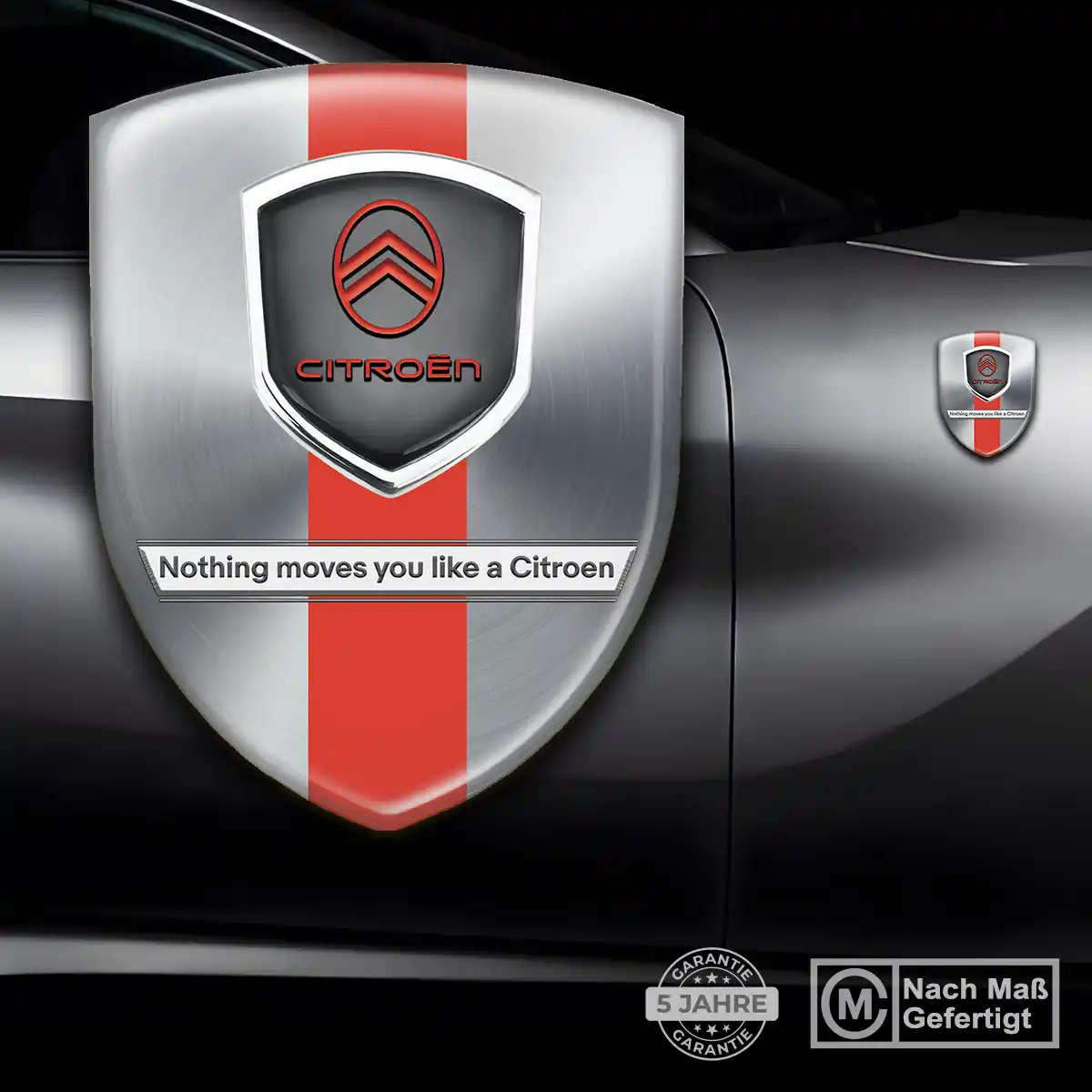Citroen Embleme Silikon Aufkleber Auto Hohe Qualität