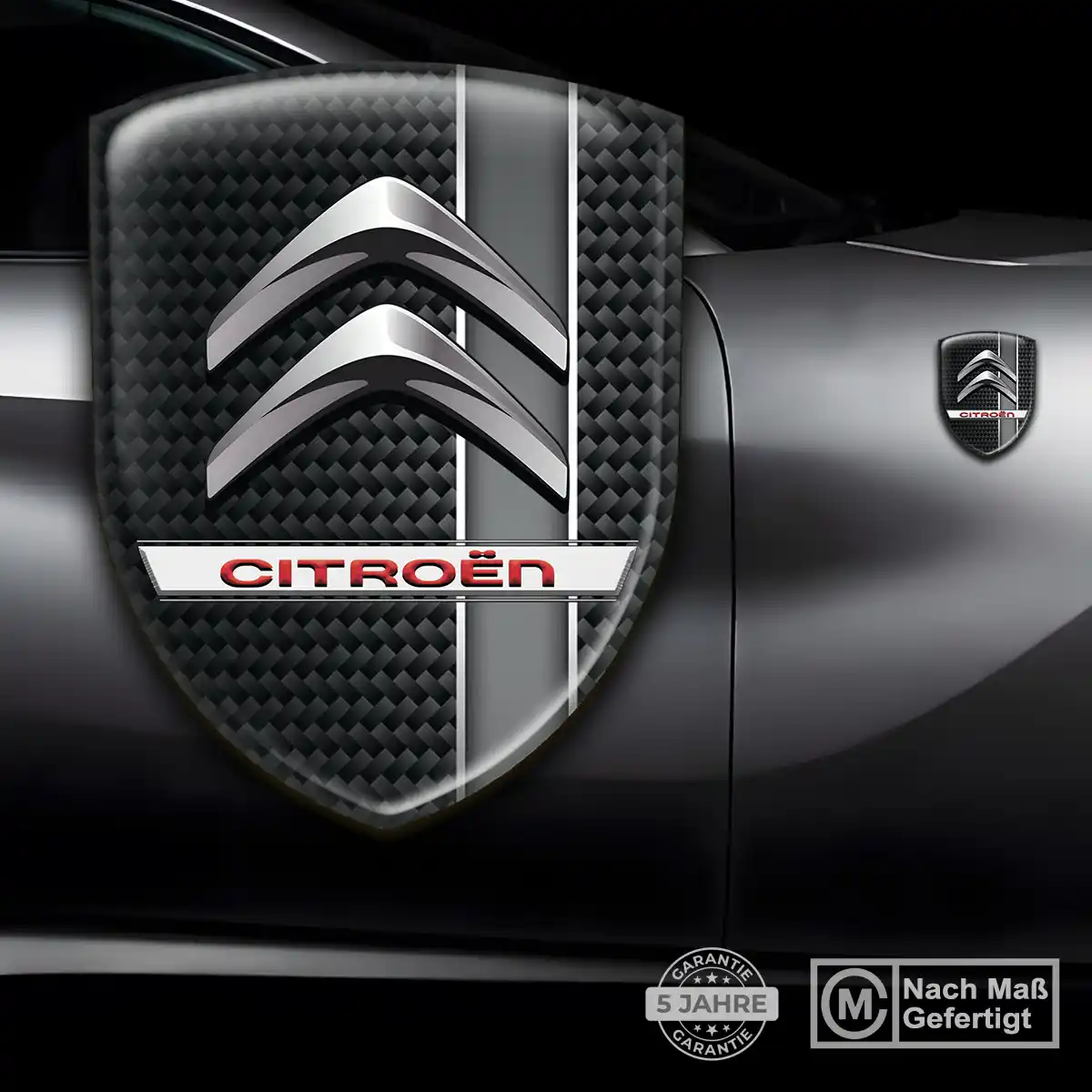 Citroen Embleme Silikon Aufkleber Auto Interieurdesign