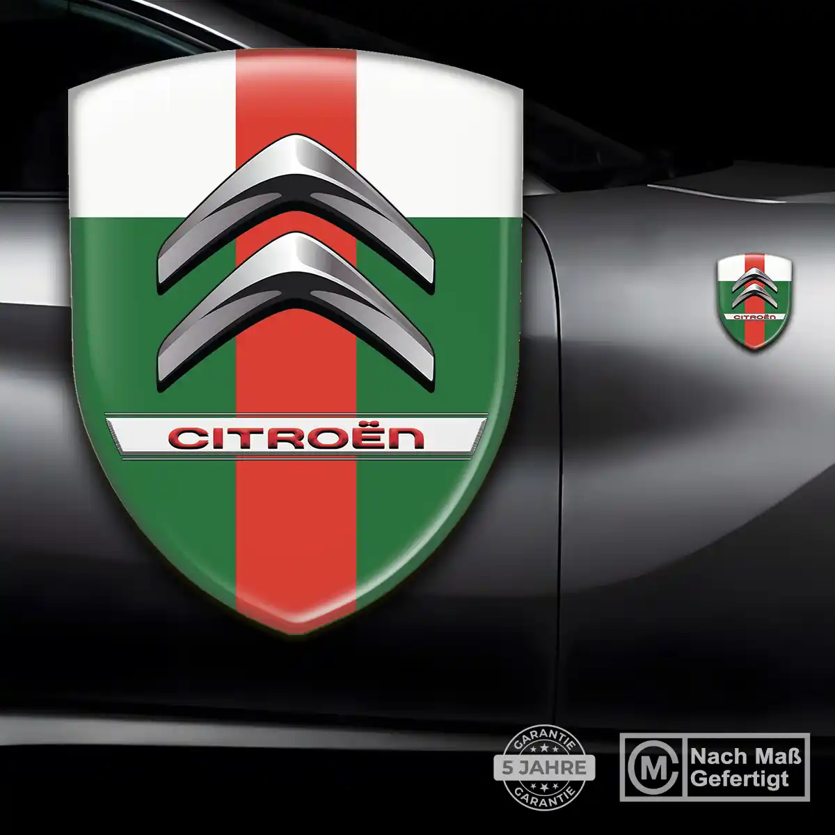 Citroen Embleme Silikon Aufkleber Auto Premiumqualität