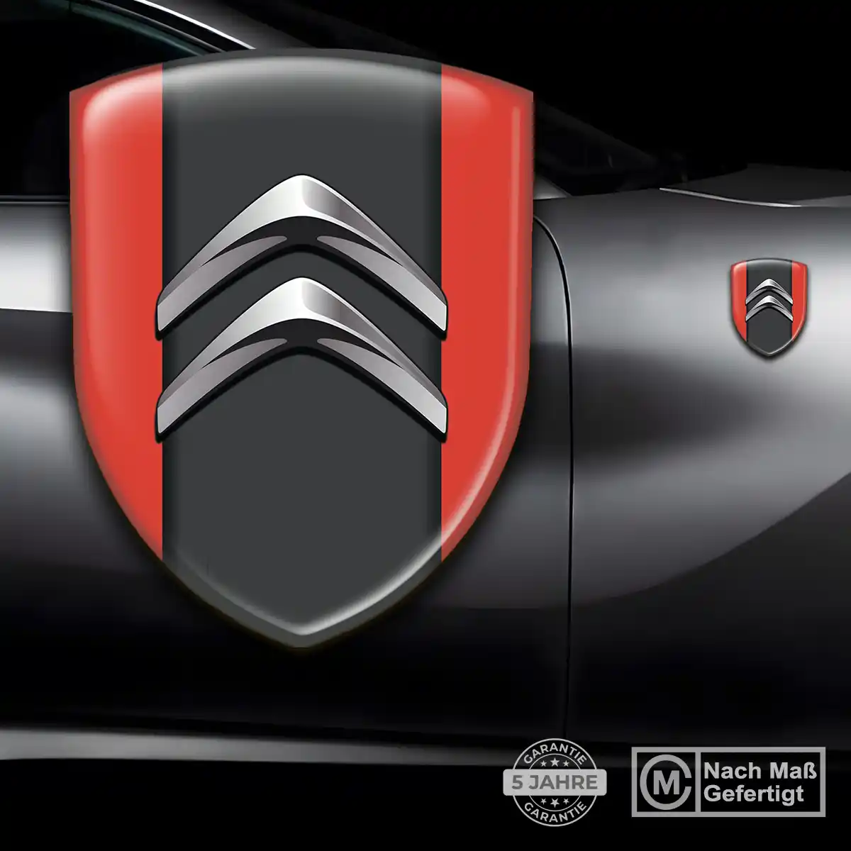Citroen Embleme Silikon Aufkleber Auto Stilvolles Design