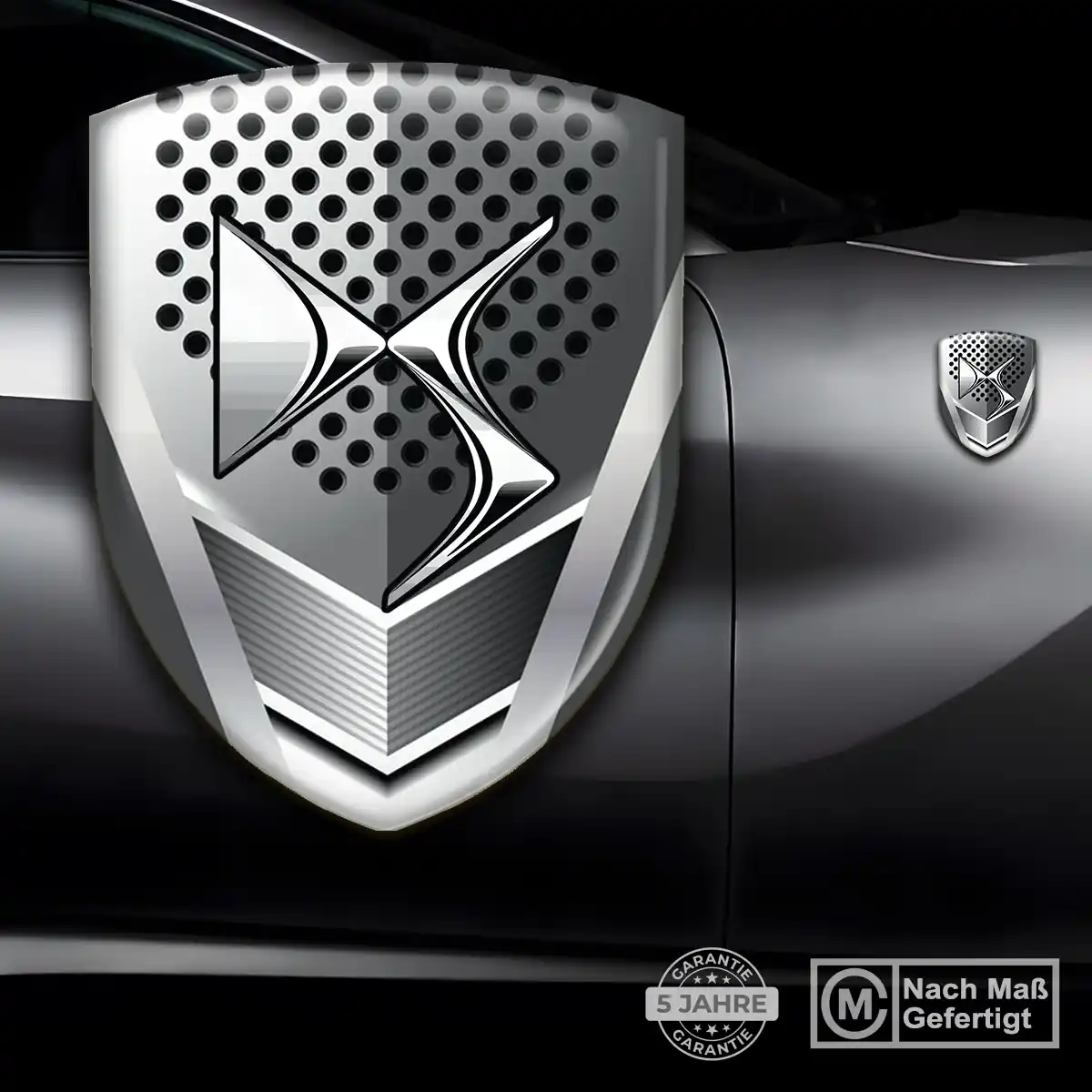 Citroen Embleme Silikon Aufkleber Premiumqualität