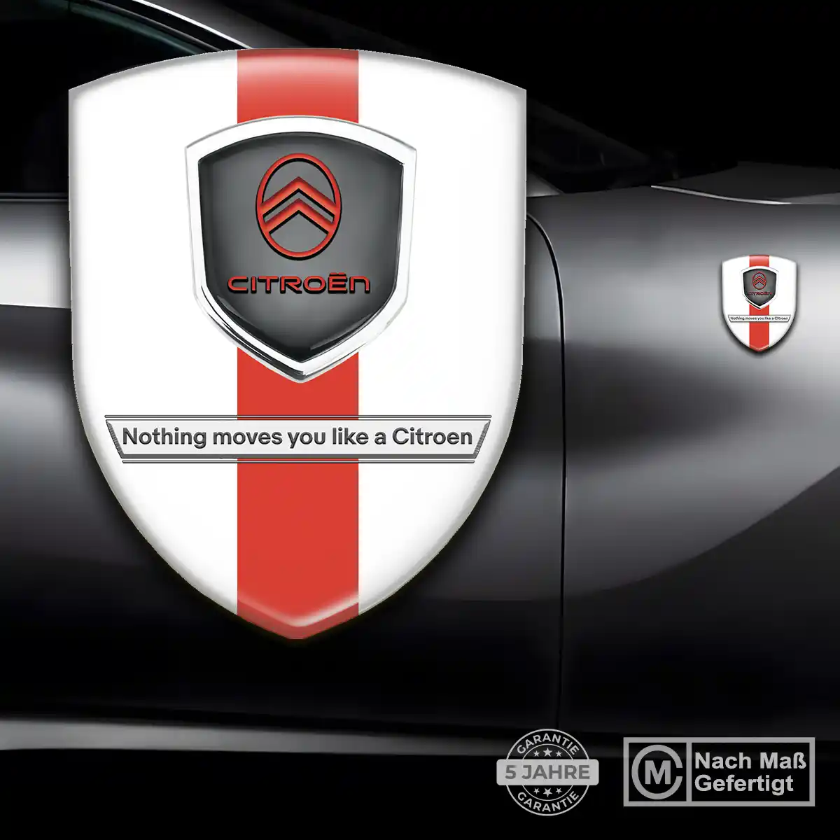 Citroen Embleme Tuningfahrzeug