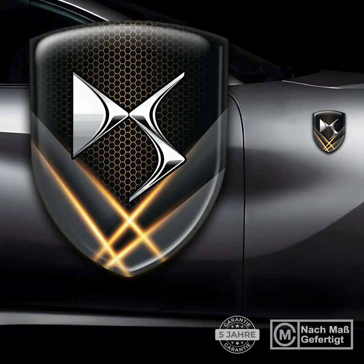 Citroen Silikon Aufkleber Auto Ausdrucksstarkes Design