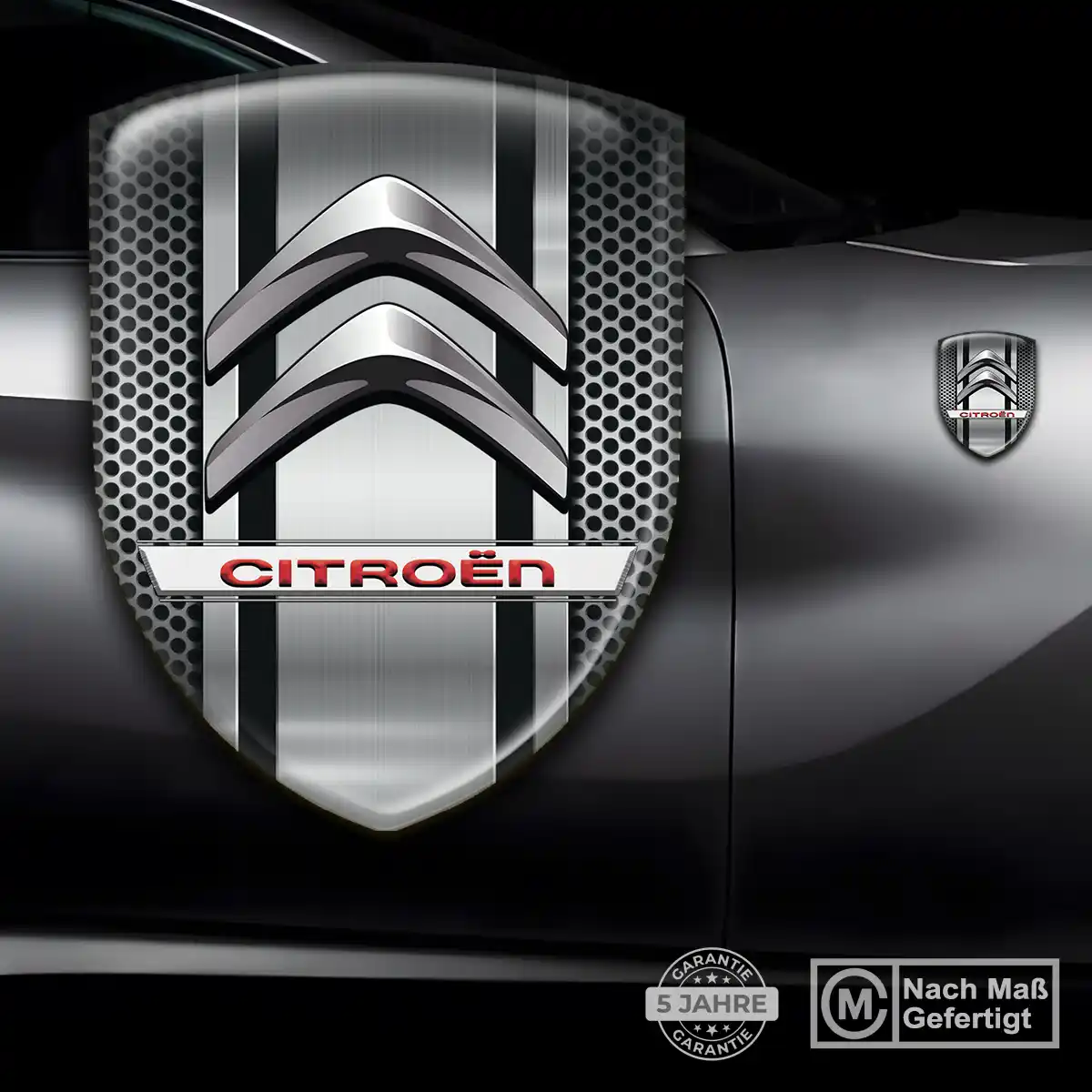 Citroen Silikon Aufkleber Auto Edles Design