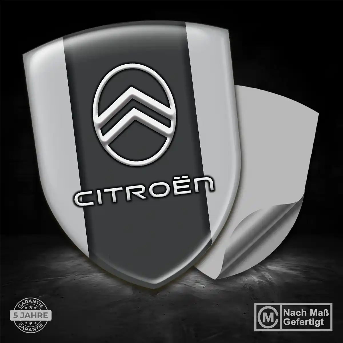 Citroen Silikon Aufkleber Auto Hochwertiges Harz