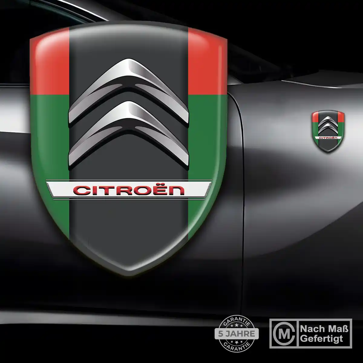 Citroen Silikon Aufkleber Auto Markenedition