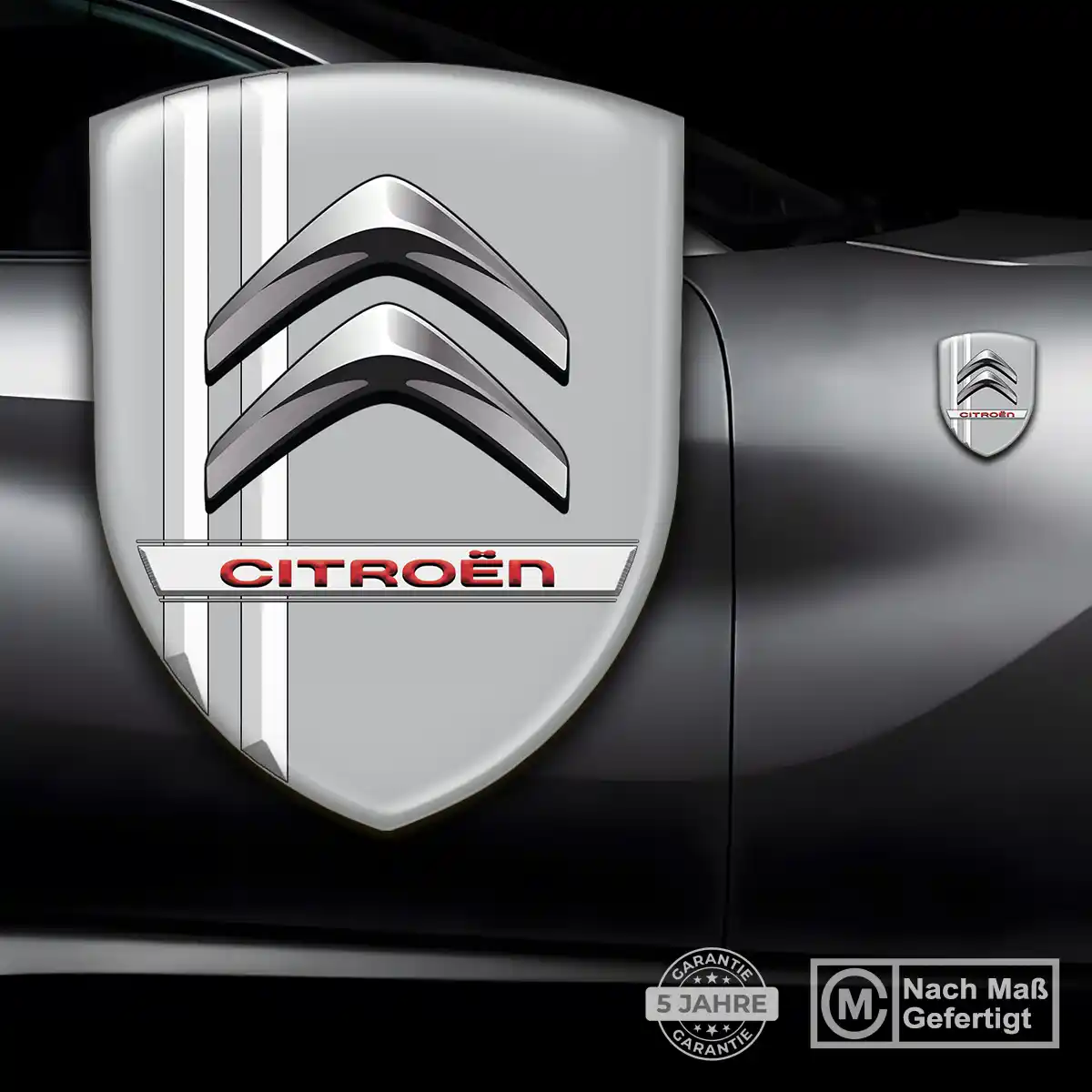 Citroen Silikon Aufkleber Elegantes Design