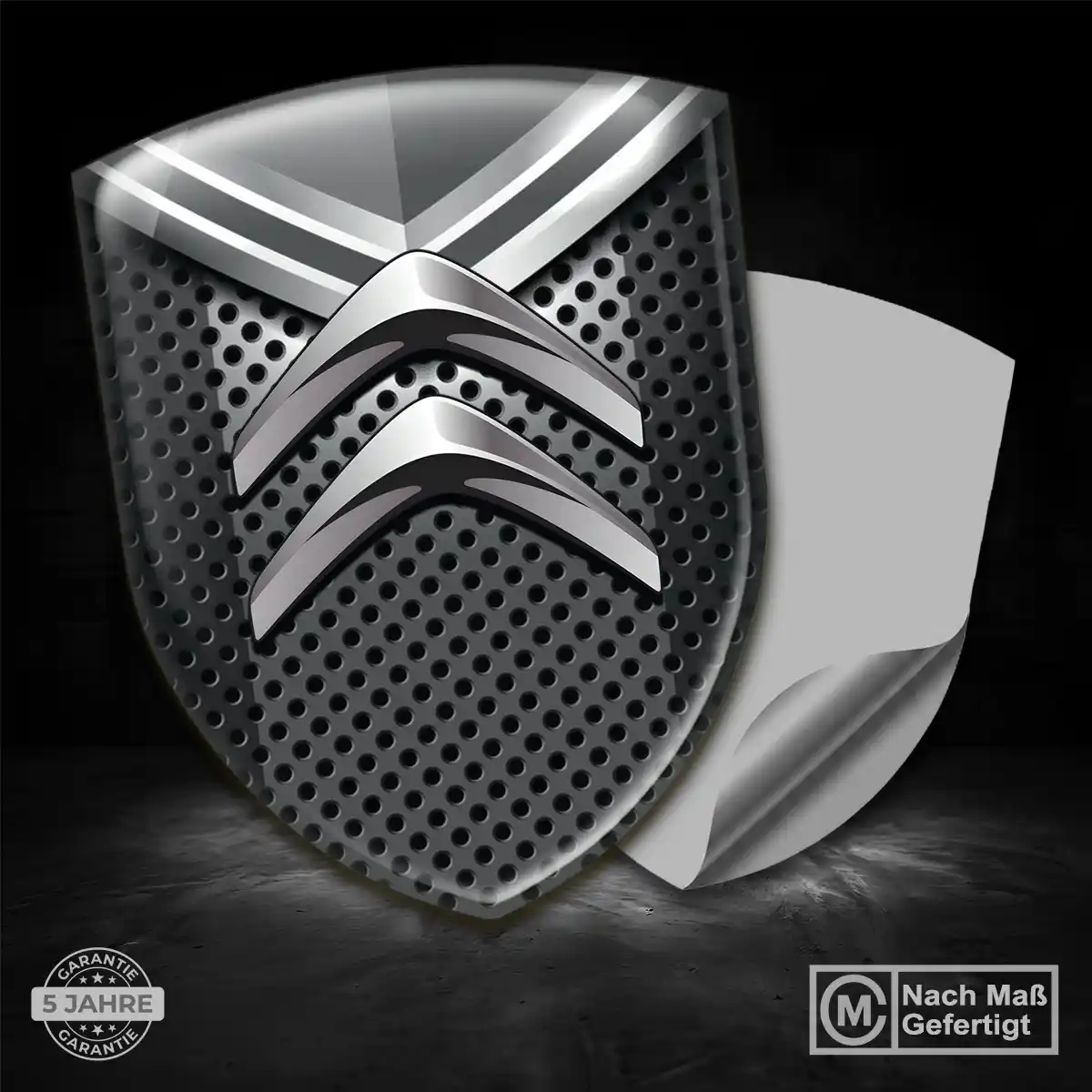 Citroen Silikon Aufkleber Embleme Ausdrucksstarkes Design