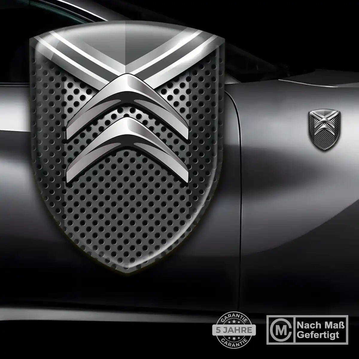 Citroen Silikon Aufkleber Embleme Ausdrucksstarkes Design