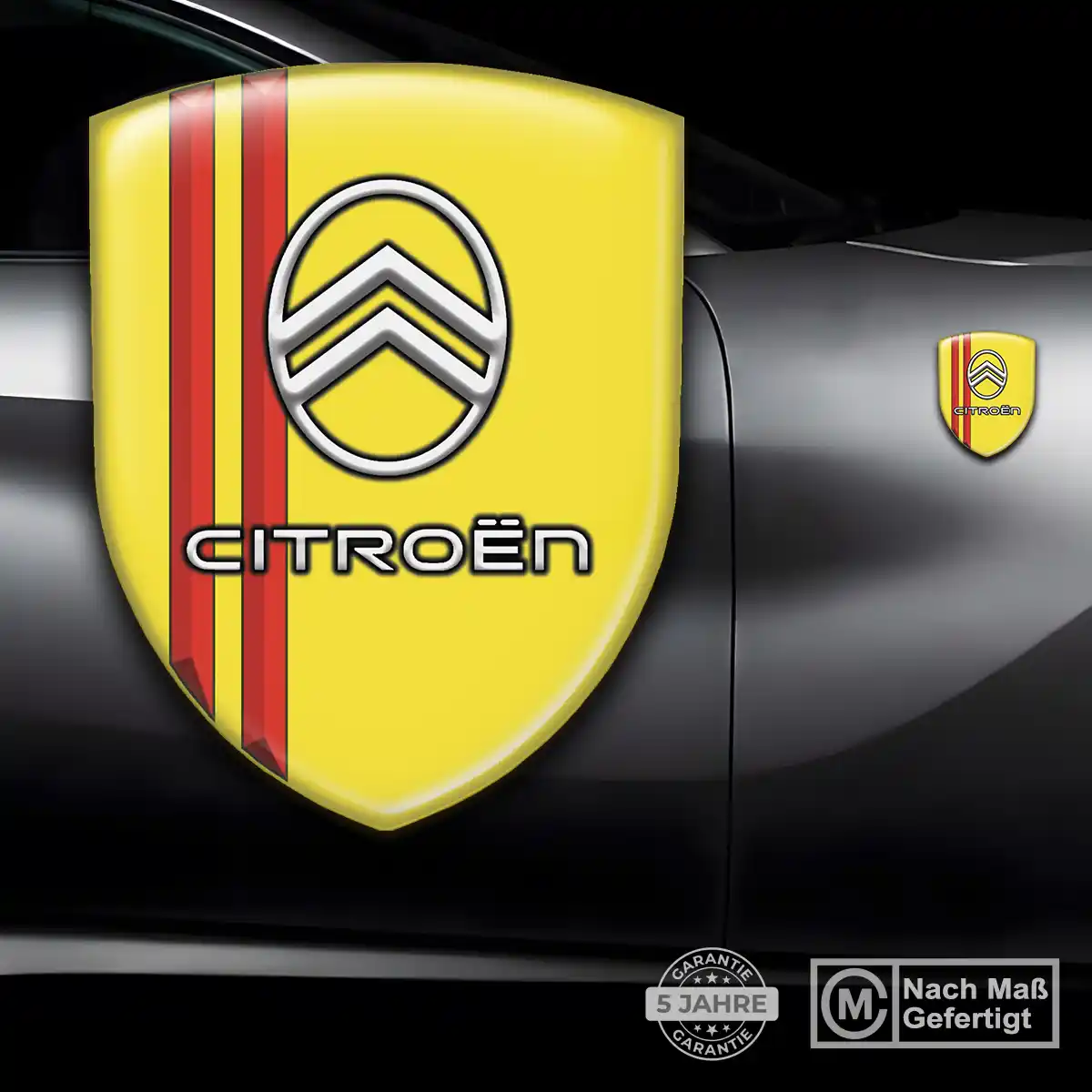 Citroen Silikon Aufkleber Embleme Auto Elegantes Design