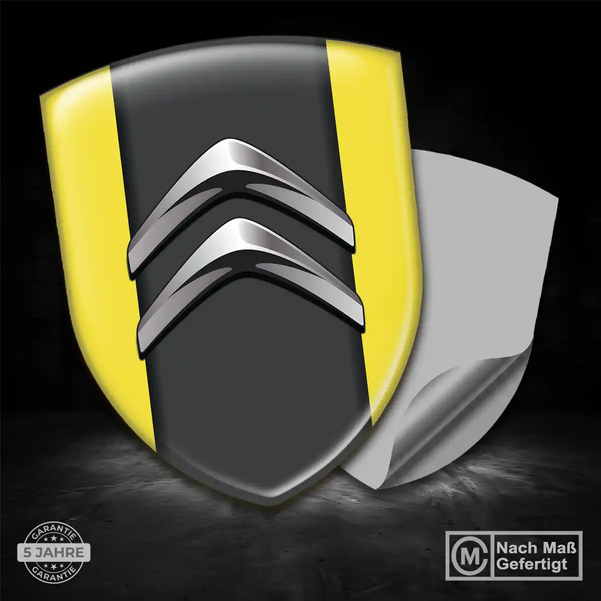 Citroen Silikon Aufkleber Embleme Auto Exterieurdesign