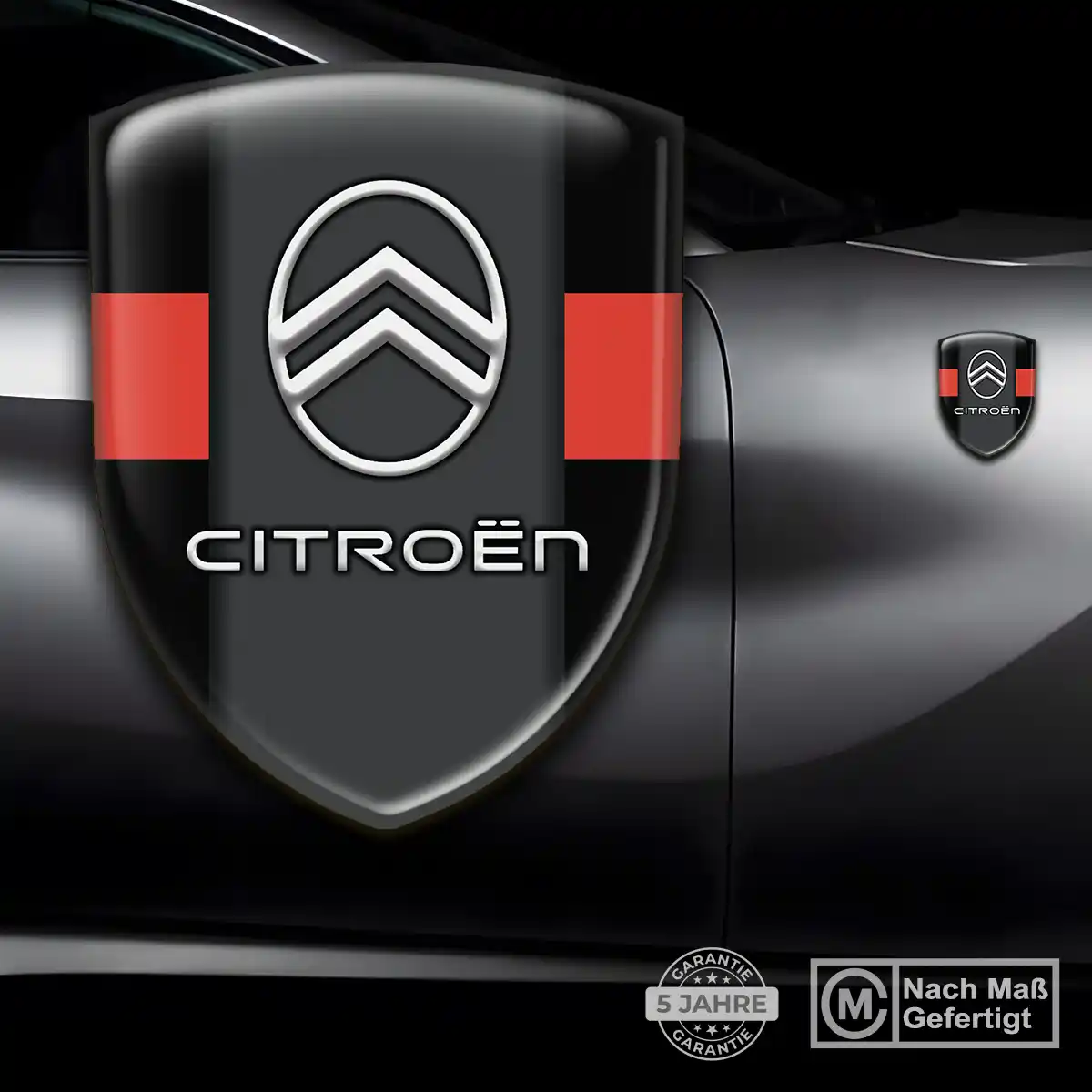 Citroen Silikon Aufkleber Embleme Auto Premiumqualität