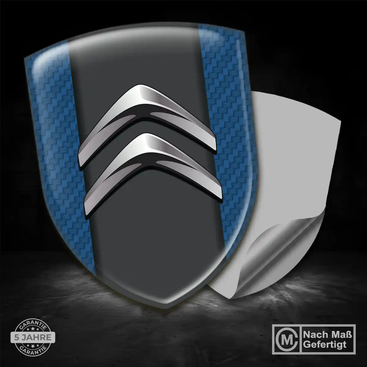 Citroen Silikon Aufkleber Embleme Auto Tuningfahrzeug