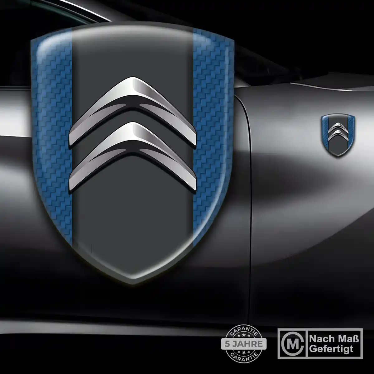 Citroen Silikon Aufkleber Embleme Auto Tuningfahrzeug