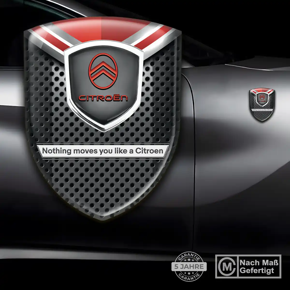Citroen Silikon Aufkleber Embleme Erstklassige Qualität