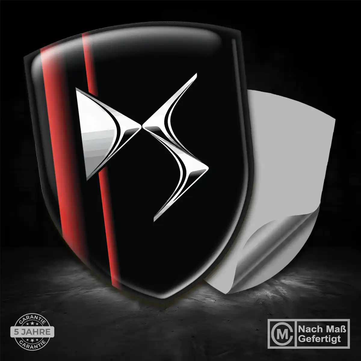 Citroen Silikon Aufkleber Embleme Hochwertiges Harz