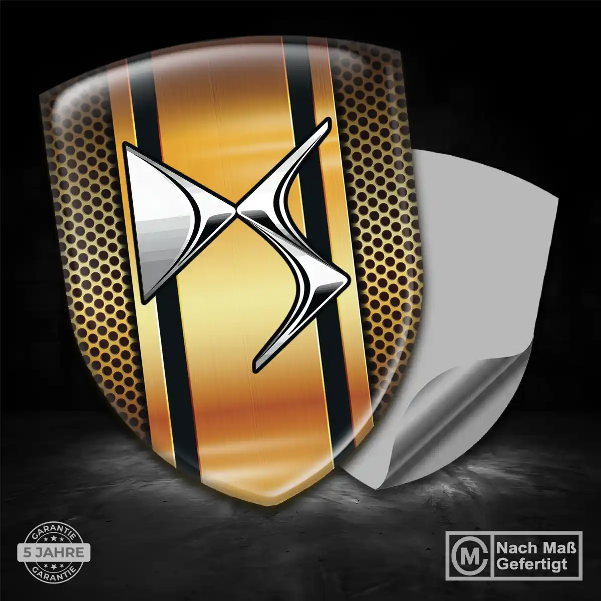 Citroen Silikon Aufkleber Embleme Interieurdesign