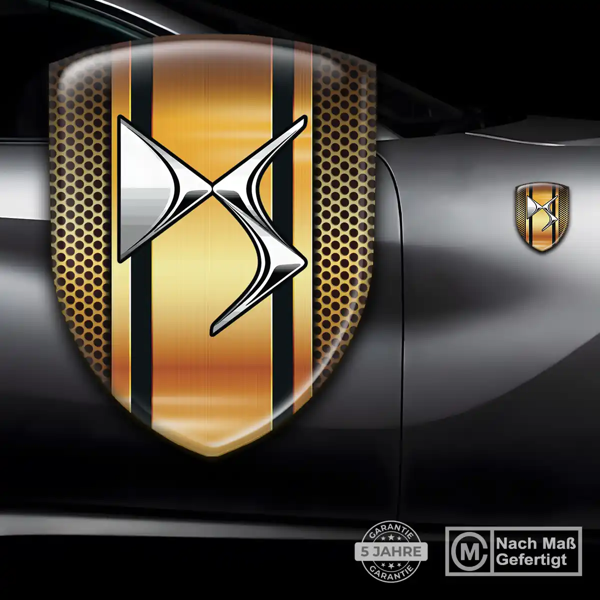 Citroen Silikon Aufkleber Embleme Interieurdesign